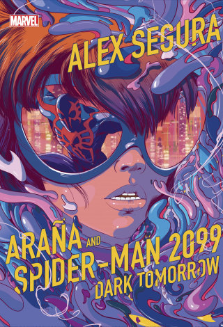 アラニャとスパイダーマン2099の本の表紙