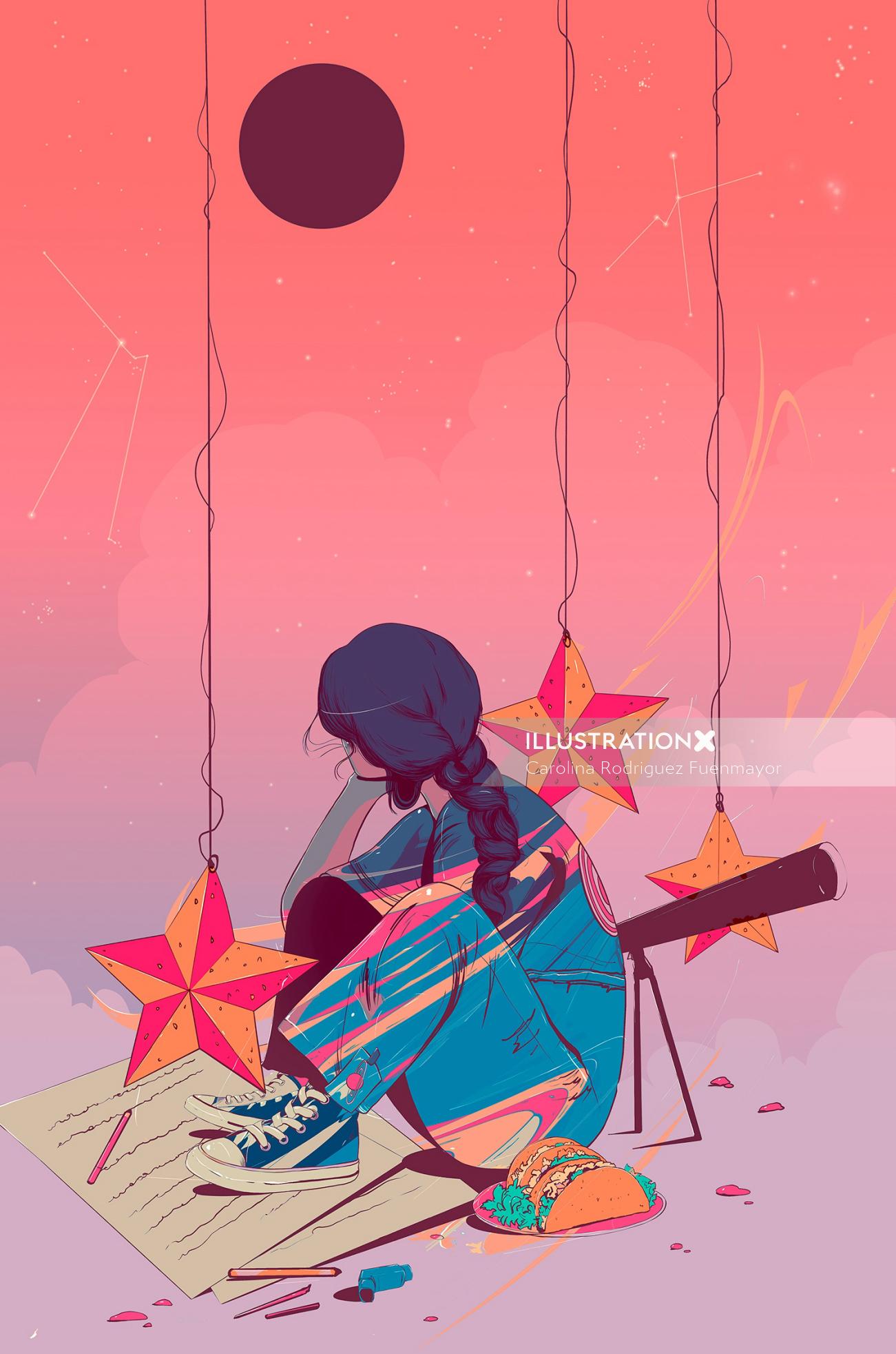 Elisa Stone Leahy's "Tethered to Other Stars" book cover