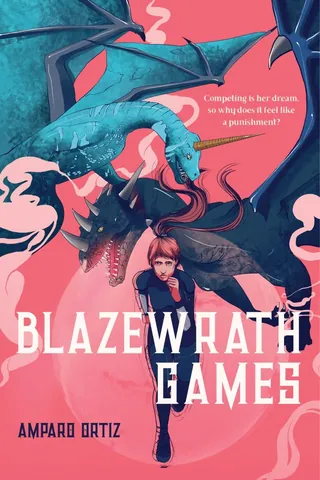 Book cover showing a dragon and a fighter, artwork by Carolina Rodriguez Fuenmayor