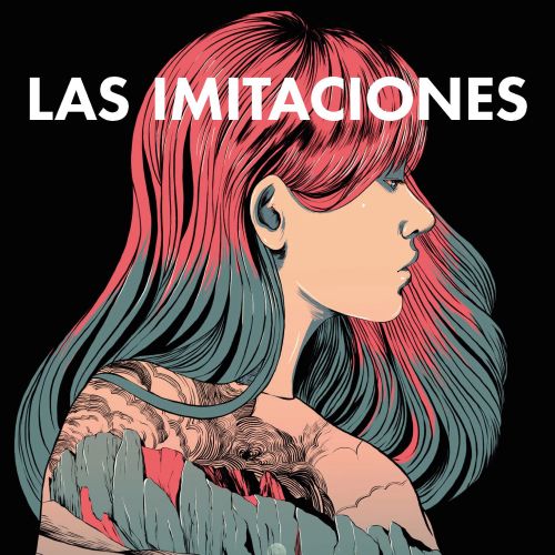 Cover illustration for the youthful novel 'Las Imitaciones'