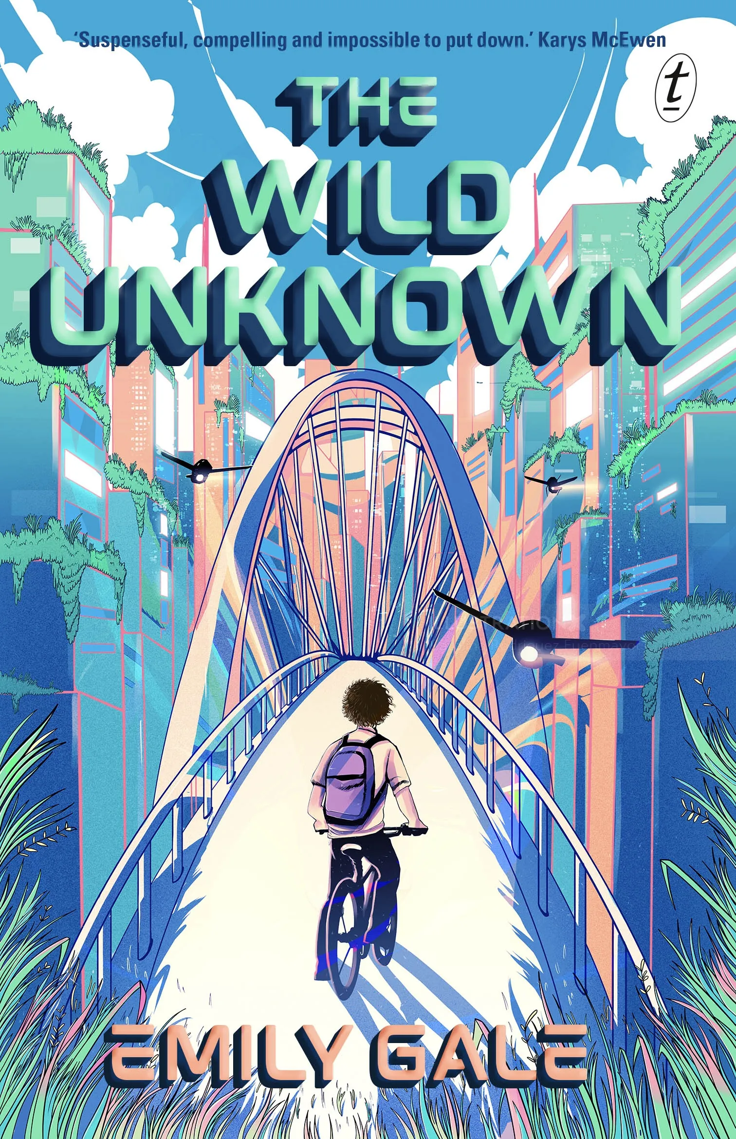 Book cover for The Wild Unknown by Emily Gale illustrated by Carolina Rodriguez Fuenmayor