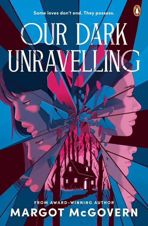 Book cover for Our Dark Unravelling by Margot McGovern, artwork by Carolina Rodriguez Fuenmayor