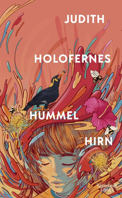 Book cover illustration for Hummelhirn by Judith Holofernes by Carolina Rodriguez Fuenmayor