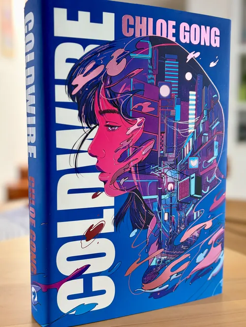 Carolina Rodriguez Fuenmayor artwork on a Coldwire by Chloe Gong book cover