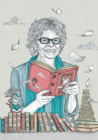 Depiction of the editor María Osorio