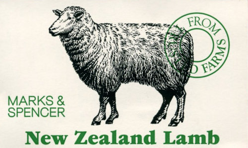 标记和spensor羊