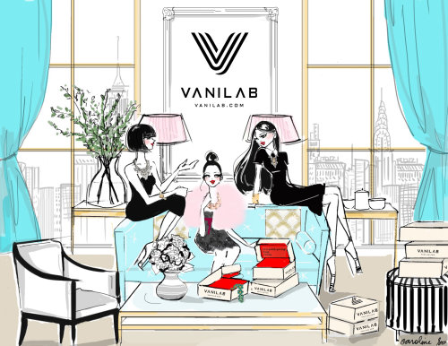 Croquis de mode pour filles pour Vanilab
