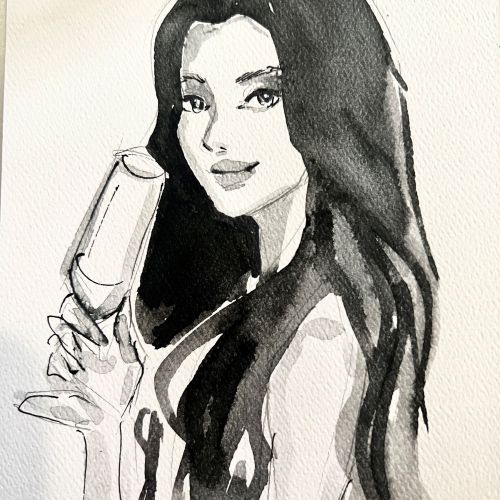 Caroline So Live Event Drawing Live Event Drawing Illustrator from United States