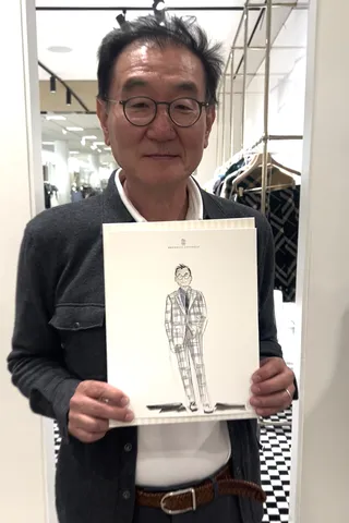Brunello Cucinelli hosts live illustration session