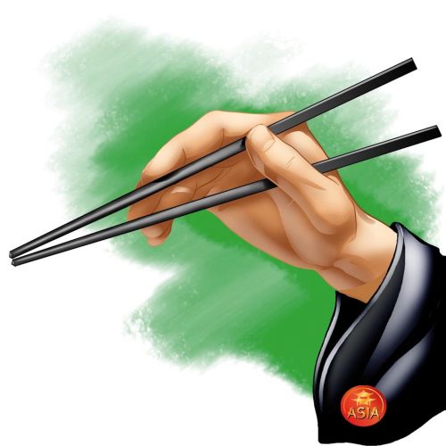 Man with chopsticks
