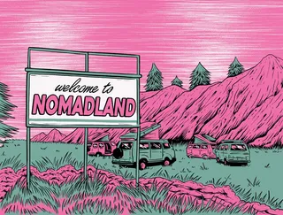 Graphic welcome to nomadland
