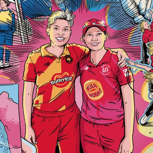 Birmingham Phoenix Women cricket team artwork