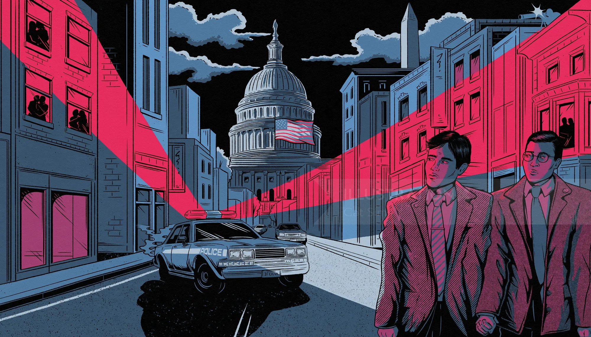 Conceptual art piece 'Secret City' featured in The New Yorker