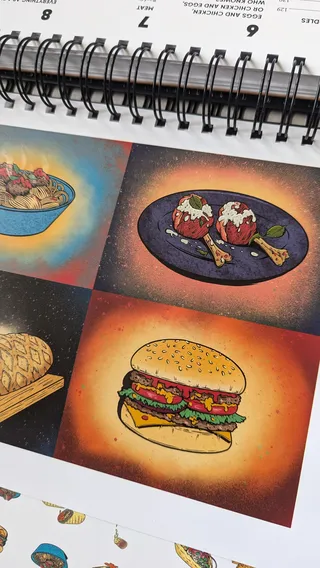 Detailed view of spot artwork for Albert CanCook by DK Publishing