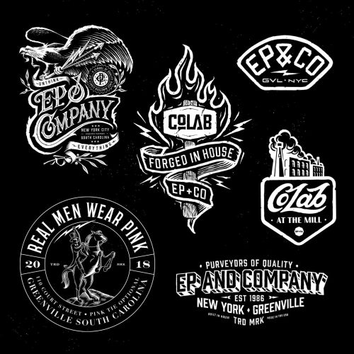 CoLab logo designs 2018 Mill Warehouse eagle fire horses