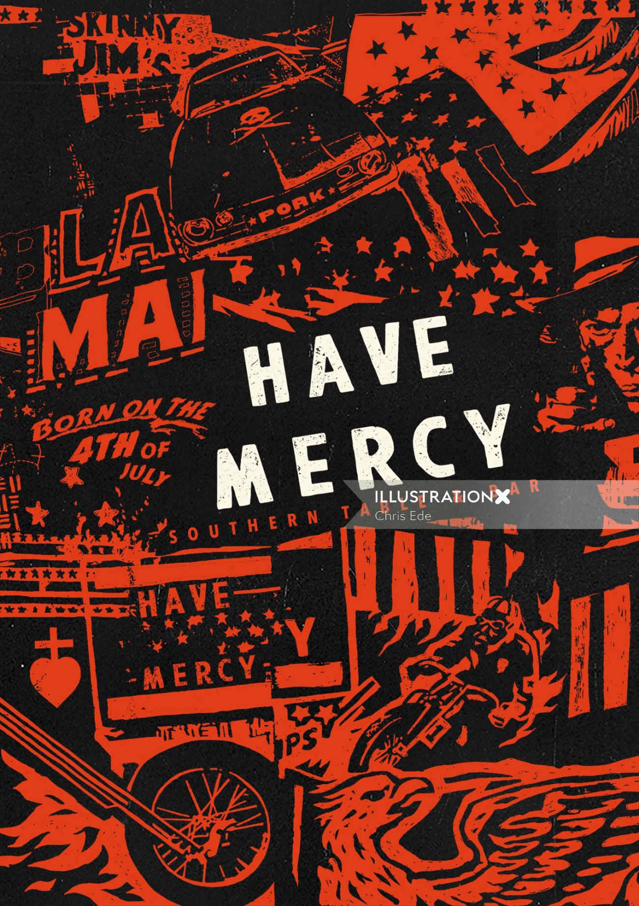 Have Mercy Mural Illustration