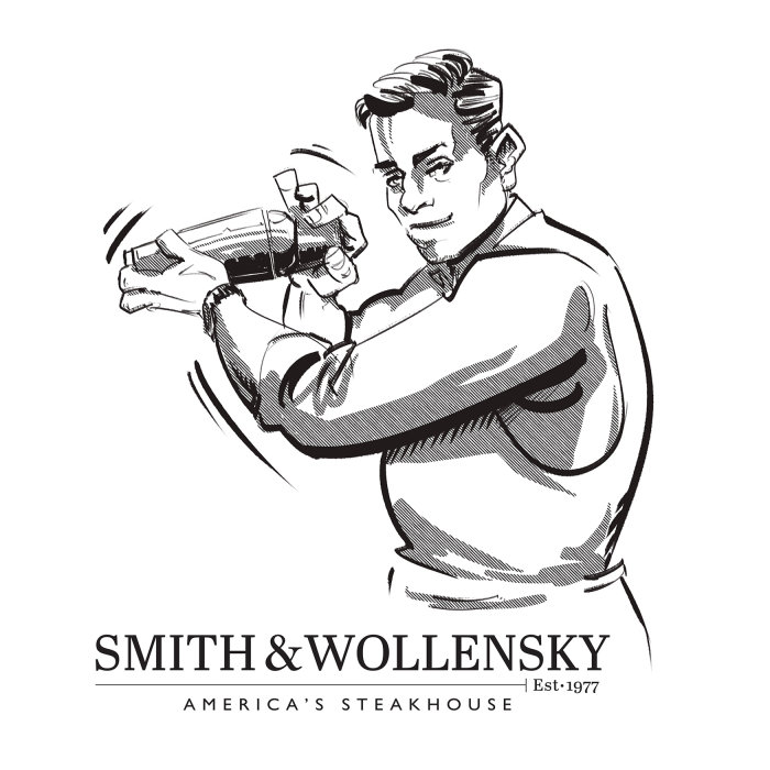 graphic of bar smith & wollensky
