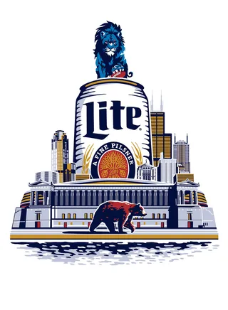 Advertising Illustration: Miller Lite WeFest