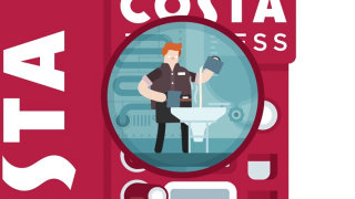 Animation des réseaux sociaux Costa Coffee