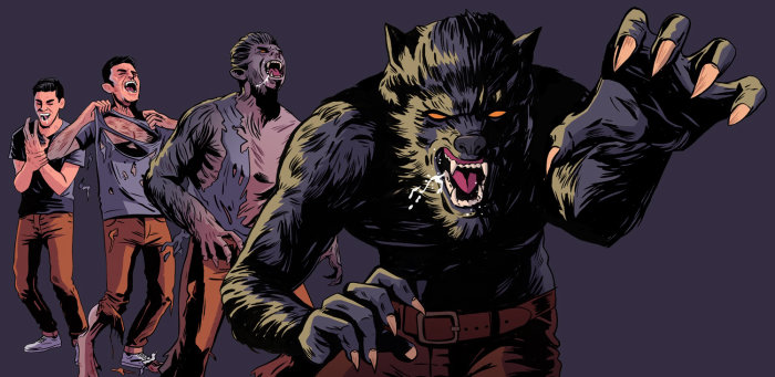 dangerous warewolf artwork