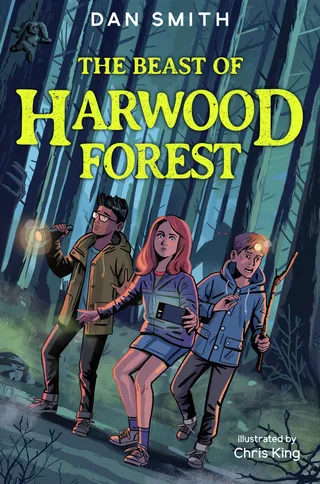 Beast of Harwood book cover design