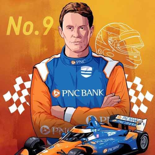 Portraiture of PNC Bank F1 Racer