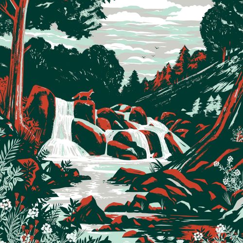Illustration for Leuchtturm1917’s ‘Find Your Nature’ campaign