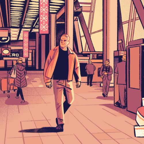 Visual interpretation of a Jack Reacher thriller by Lee Child