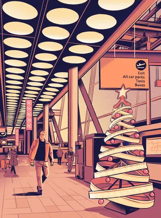 Visual interpretation of a Jack Reacher thriller by Lee Child