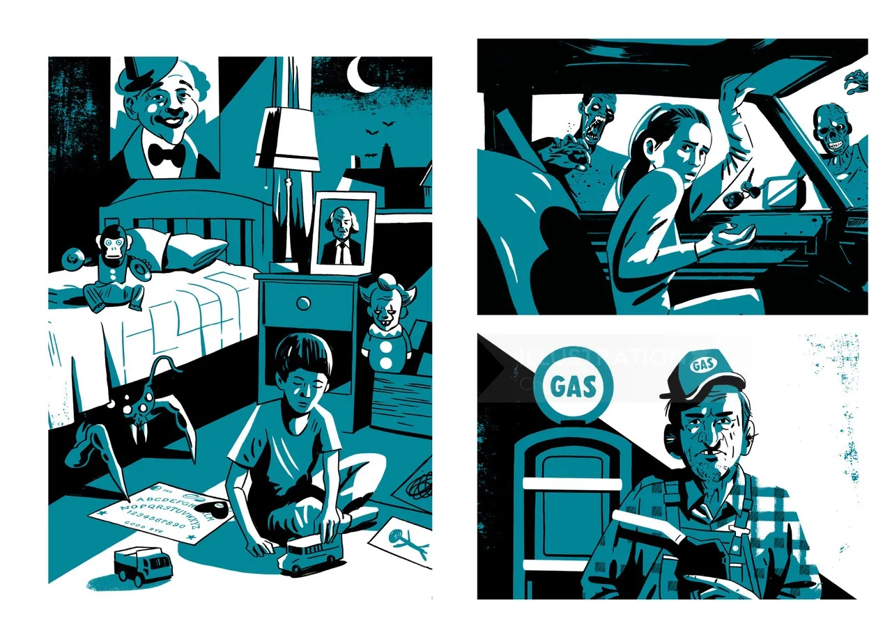 Graphic novel-style page for young readers
