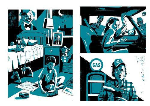 Graphic novel-style page for young readers