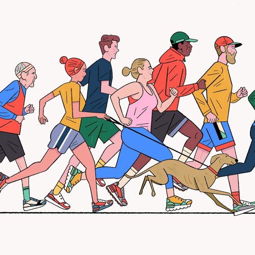 Chris King Editorial Sport and Well Being Illustrator from UK