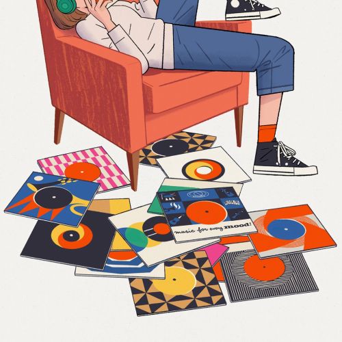 Chris King Editorial Lifestyle and Culture Illustrator from UK
