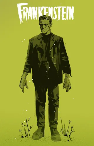 Frankenstein illustration by Cris King