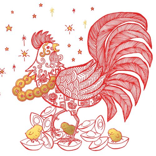 year of the rooster chinese new year
