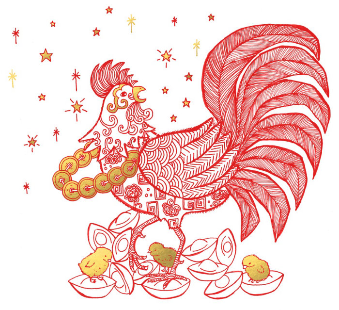 year of the rooster chinese new year
