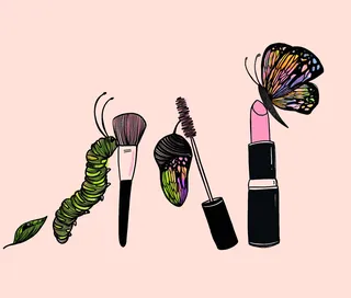 Get ready with nature and makeup animation video
