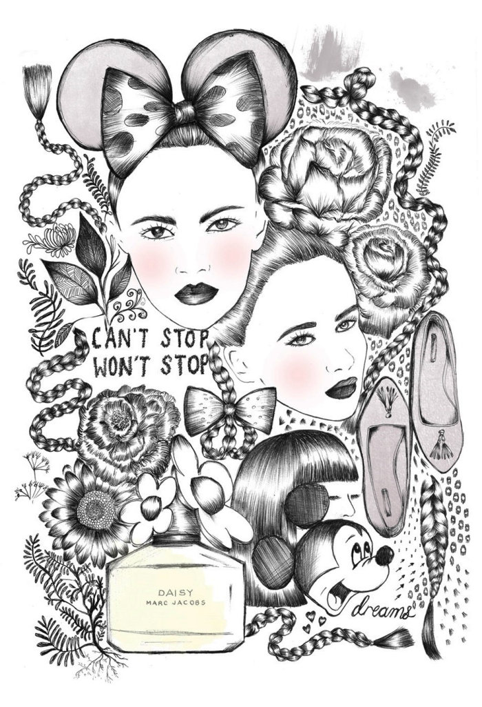 Fashion Beauty Illustration