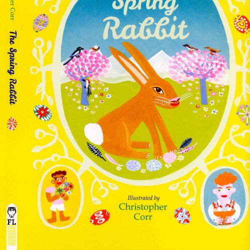 Cover artwork by Christopher Corr for the book "The Spring Rabbit."