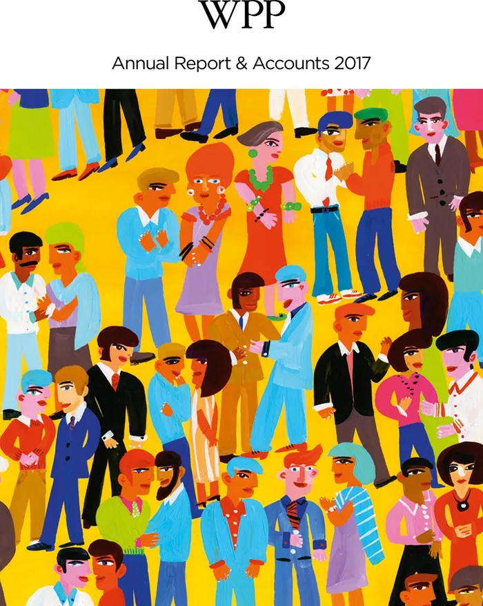 Illustration of diverse group of people in vibrant colors