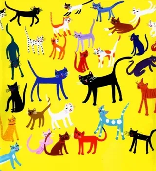 pop art of cats 