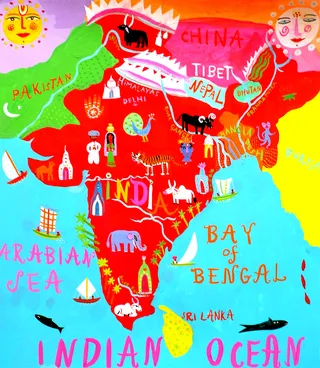 India map illustration by Christopher Corr