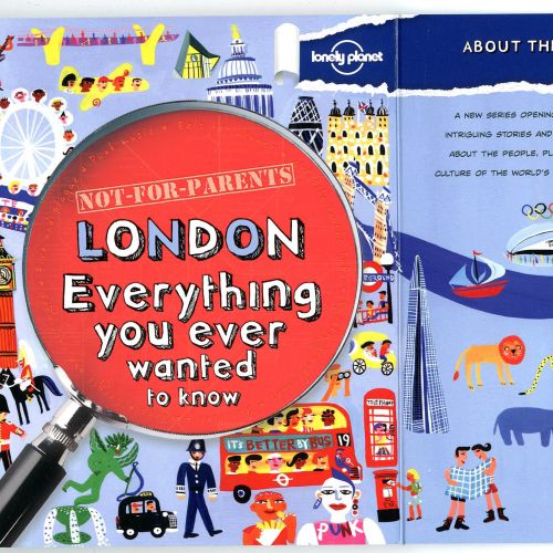 London City Guide lettering