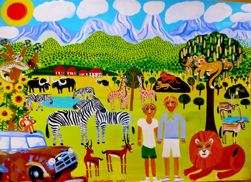 Illustration of Kidepo national park