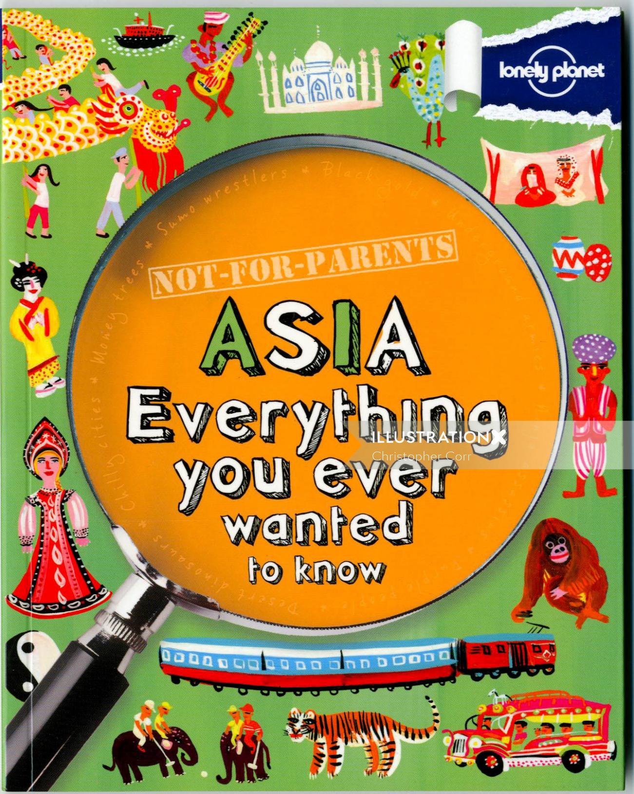 Not for Parents Asia: Tudo o que você sempre quis saber design de capa de livro