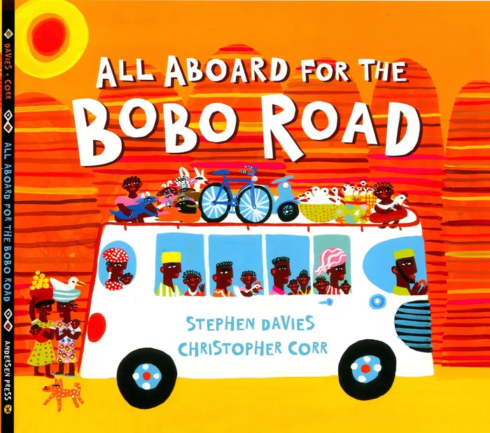 Bobo road book cover illustration 