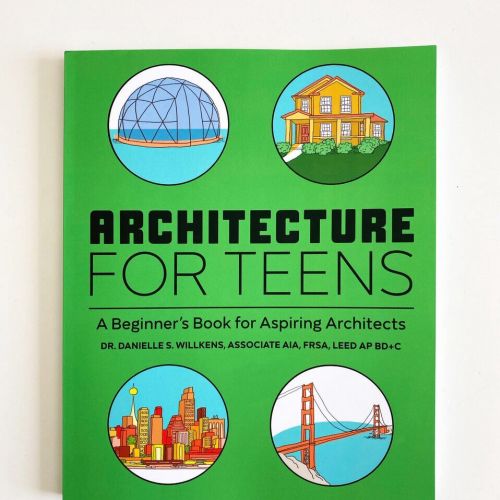 Cover design for the book "Architecture for Teens"