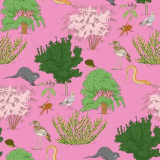 Decorative animal pattern design