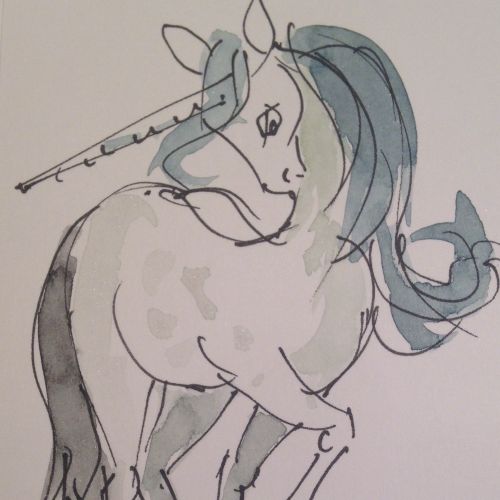Loose illustrtion of Unicorn
