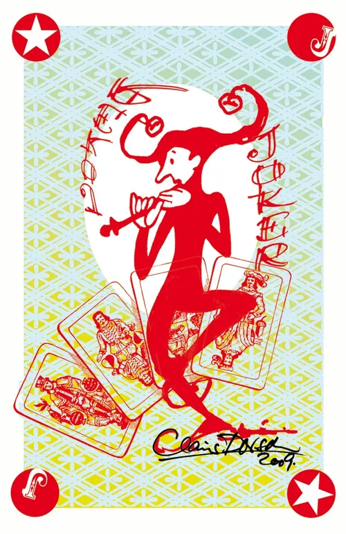 Kinderillustration Joker

